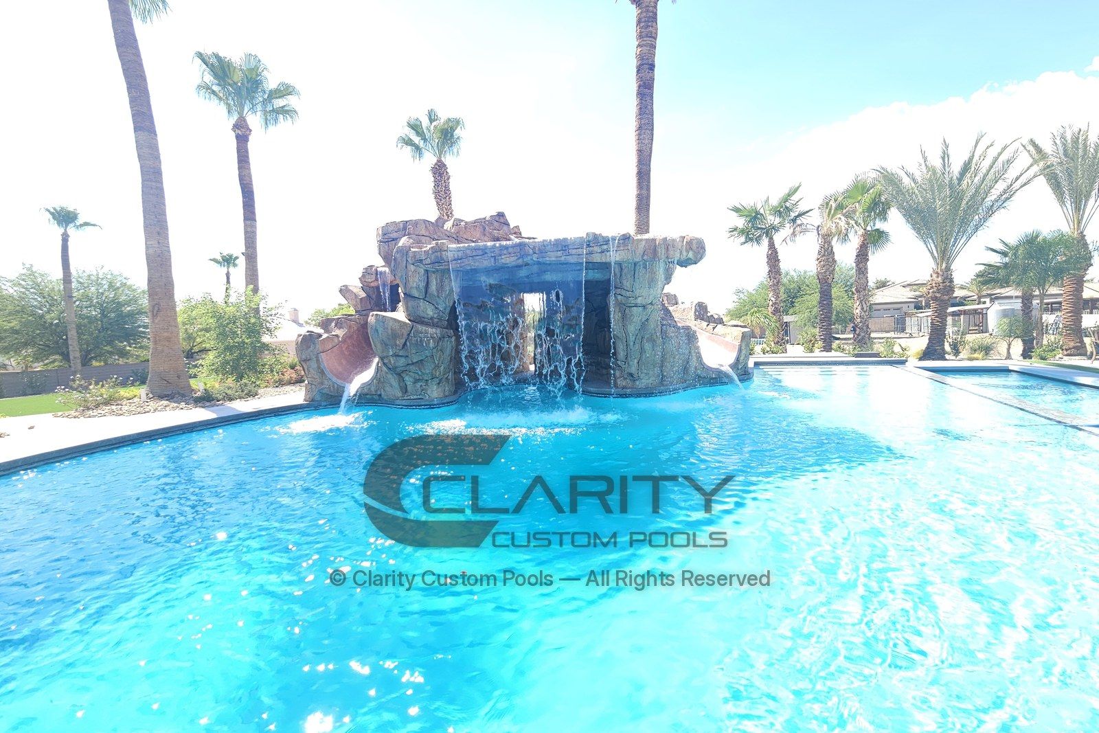 Pool built by Clarity in Southern Nevada