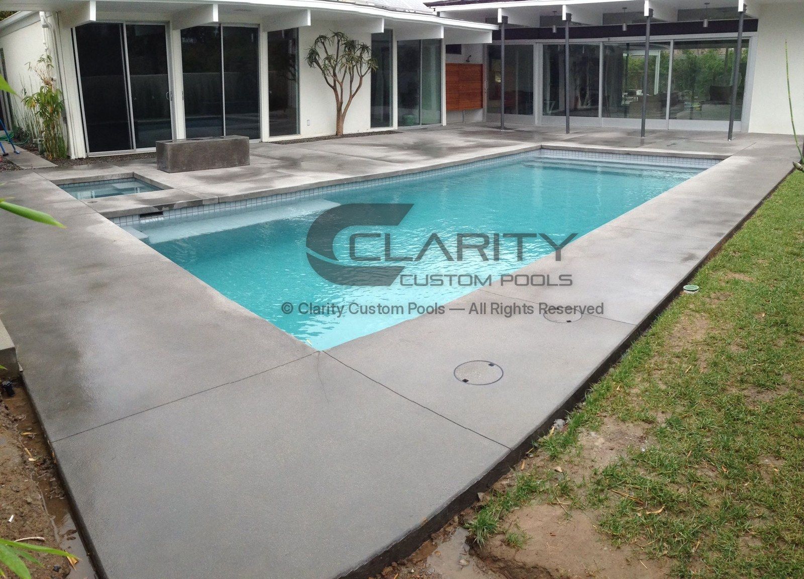 Pool built by Clarity in Southern Nevada