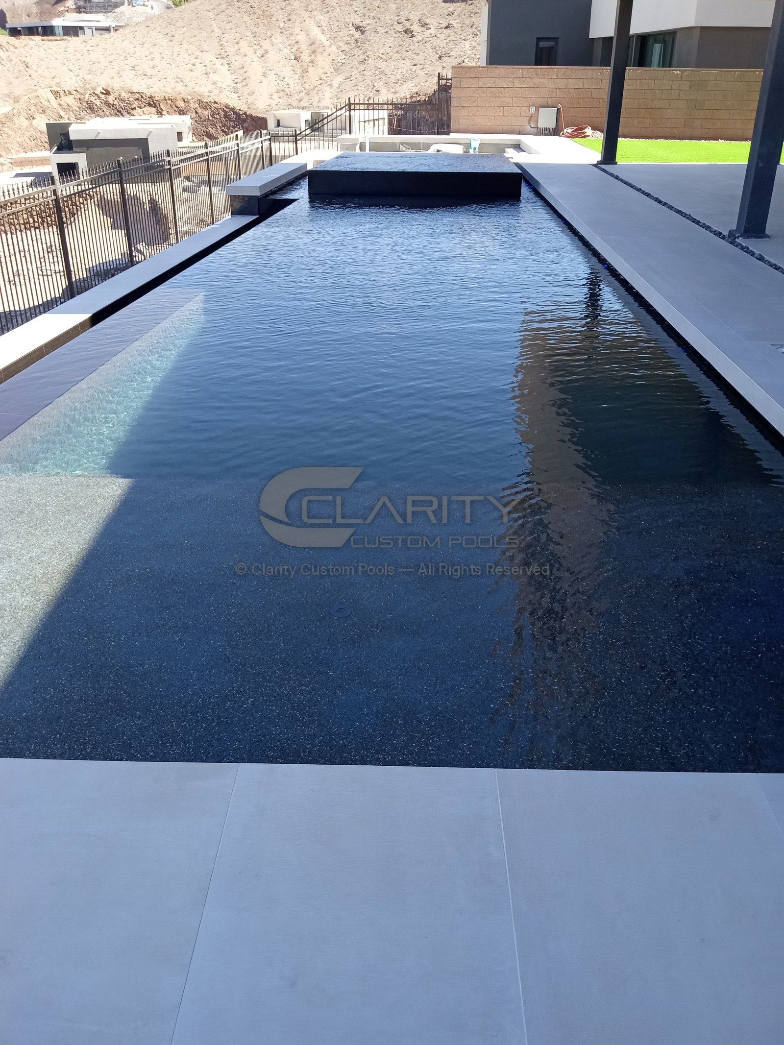 Pool built by Clarity in Southern Nevada