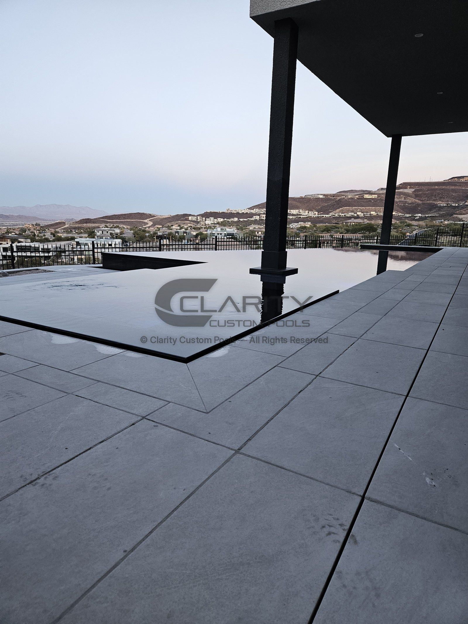 Pool built by Clarity in Southern Nevada